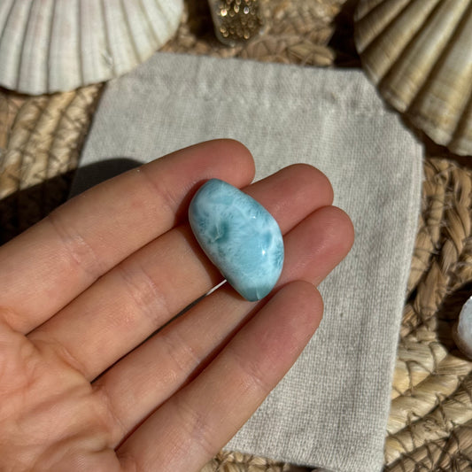 Larimar Cabochon ~ BD40