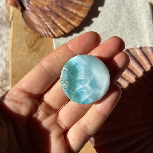 Larimar Scheibe ~ 65LL