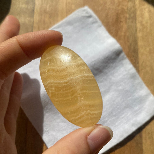 Honig calcit Cabochon ~ 17Ai