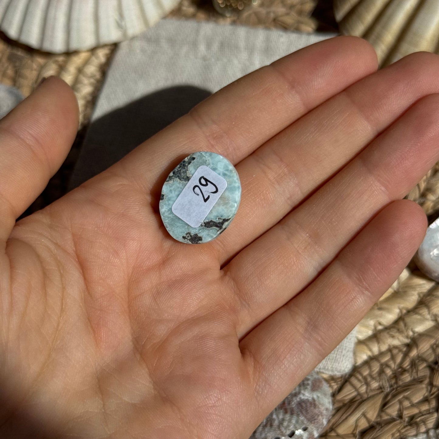 Larimar Cabochon ~ BB29