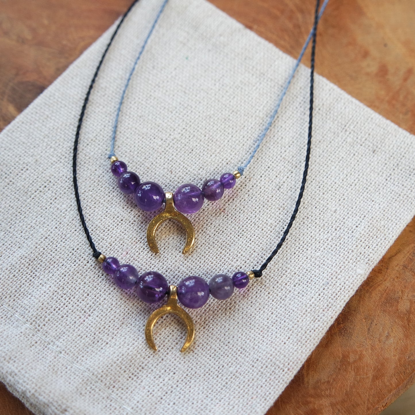 Amethyst lilimoon Kette