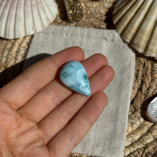 Larimar Cabochon ~ BK45