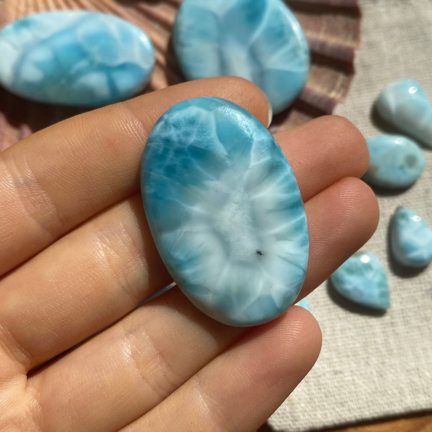 Larimar Cabochon ~ 50LAJ