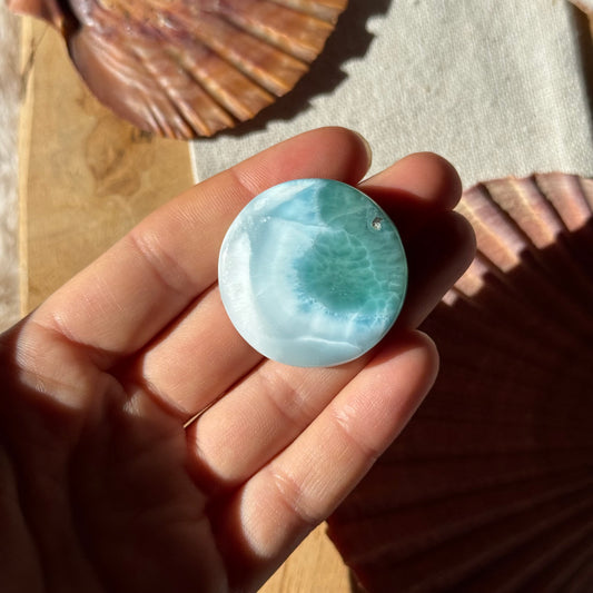 Larimar Scheibe ~ 65LL