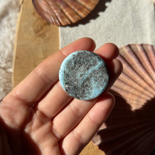 Larimar Scheibe ~ 45C