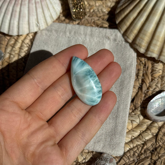 Larimar Cabochon ~ BH61