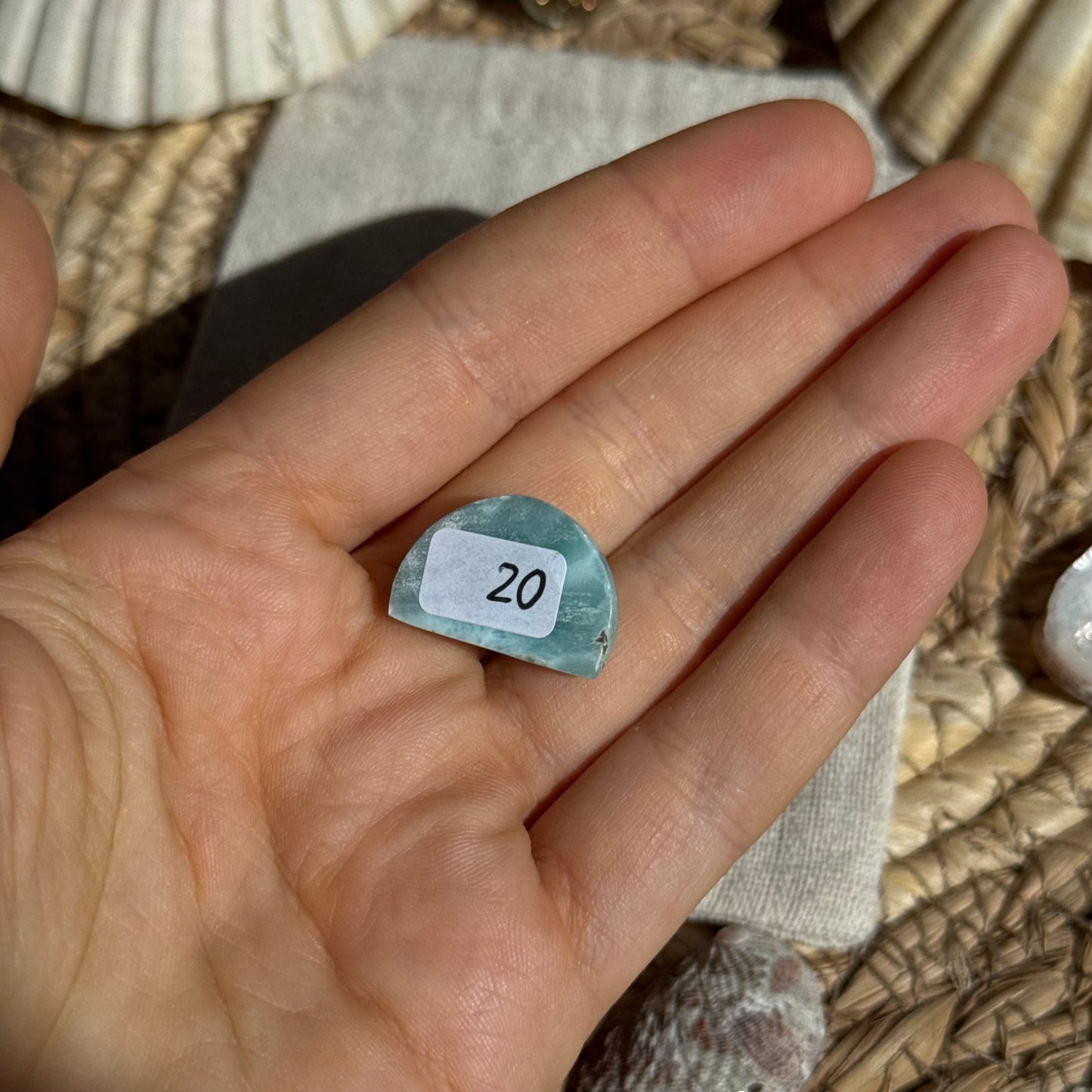 Larimar Cabochon ~ BA20