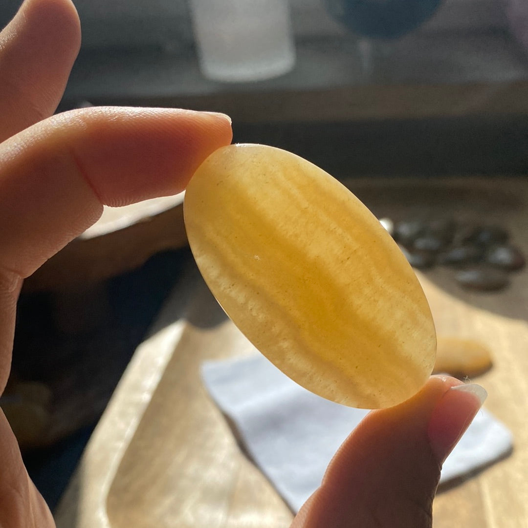 Honig calcit Cabochon ~ 16AH