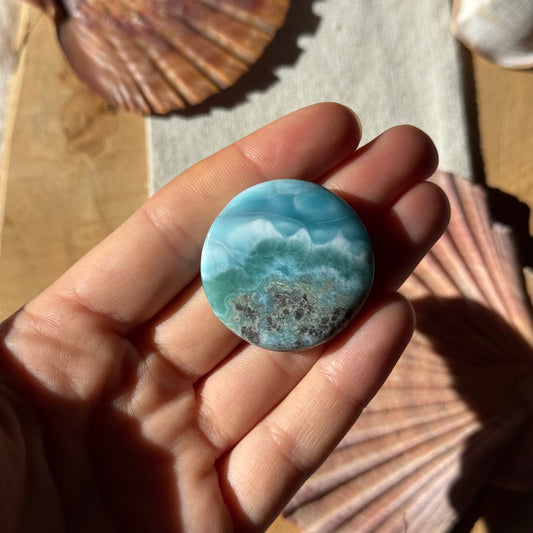 Larimar Scheibe ~ 50D