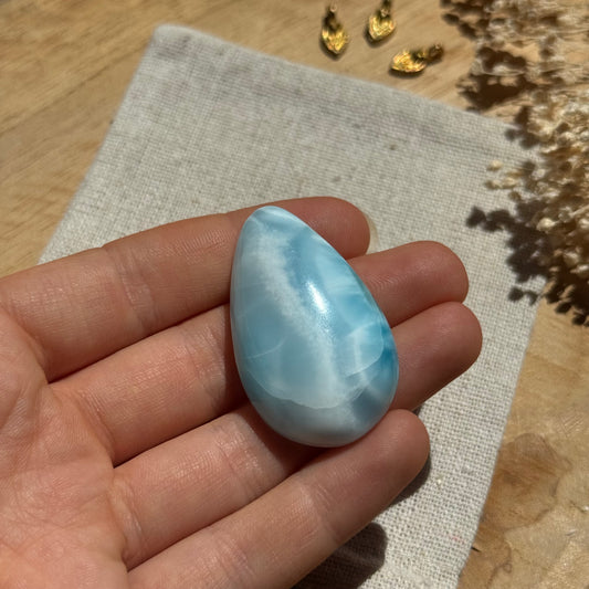 Larimar Cabochon ~ L152