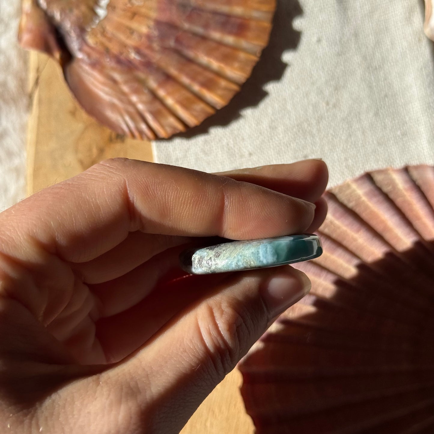 Larimar Scheibe ~ 50CL