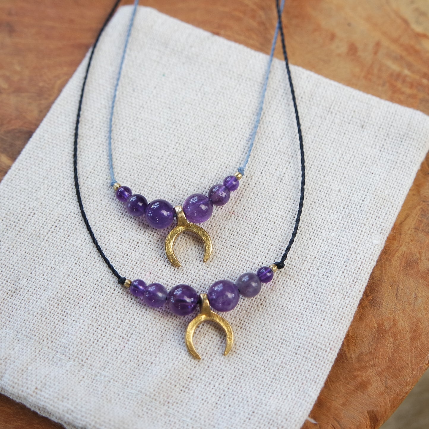 Amethyst lilimoon Kette