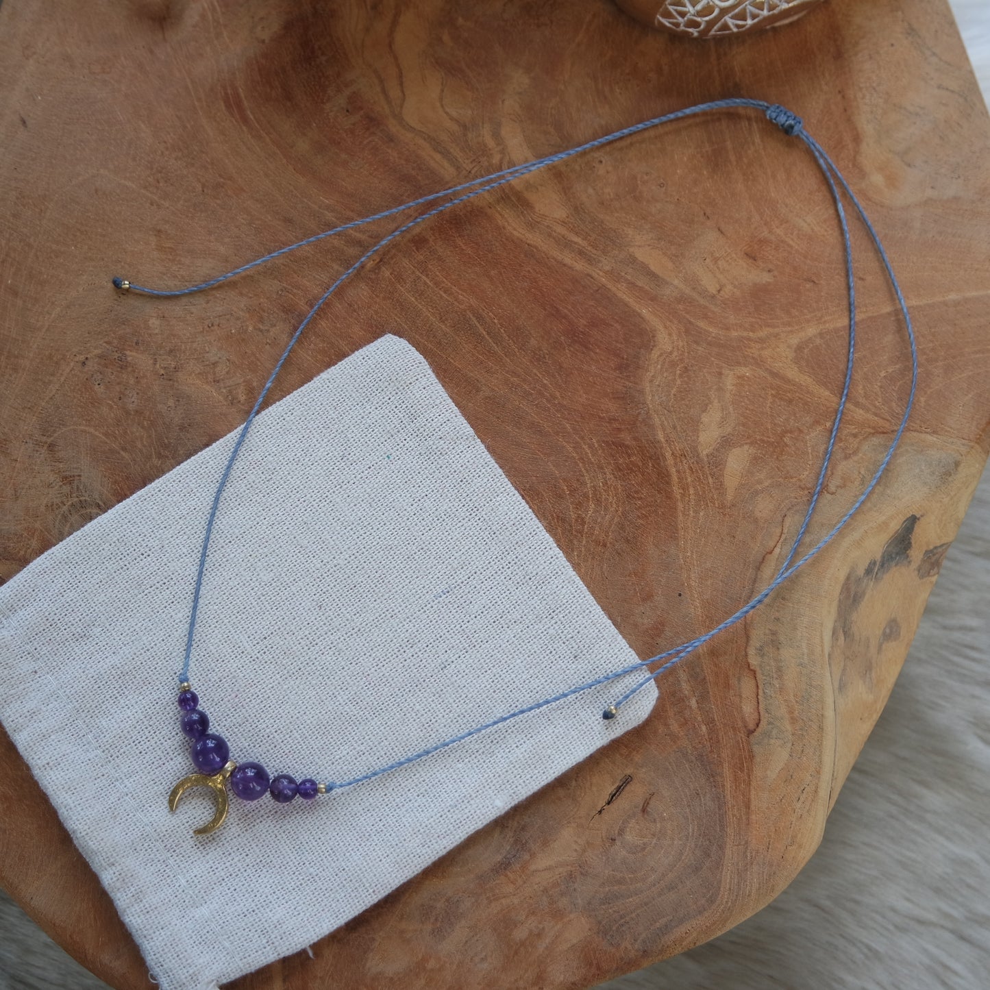 Amethyst lilimoon Kette