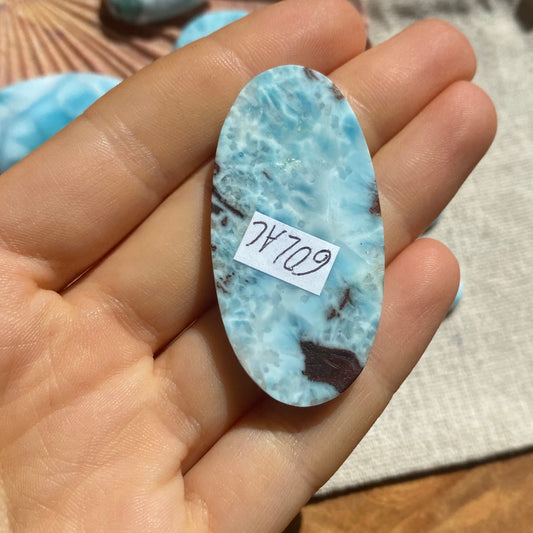 Larimar Cabochon ~ 60LAC
