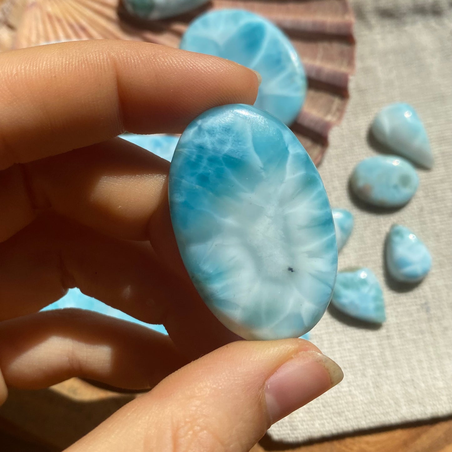 Larimar Cabochon ~ 50LAJ