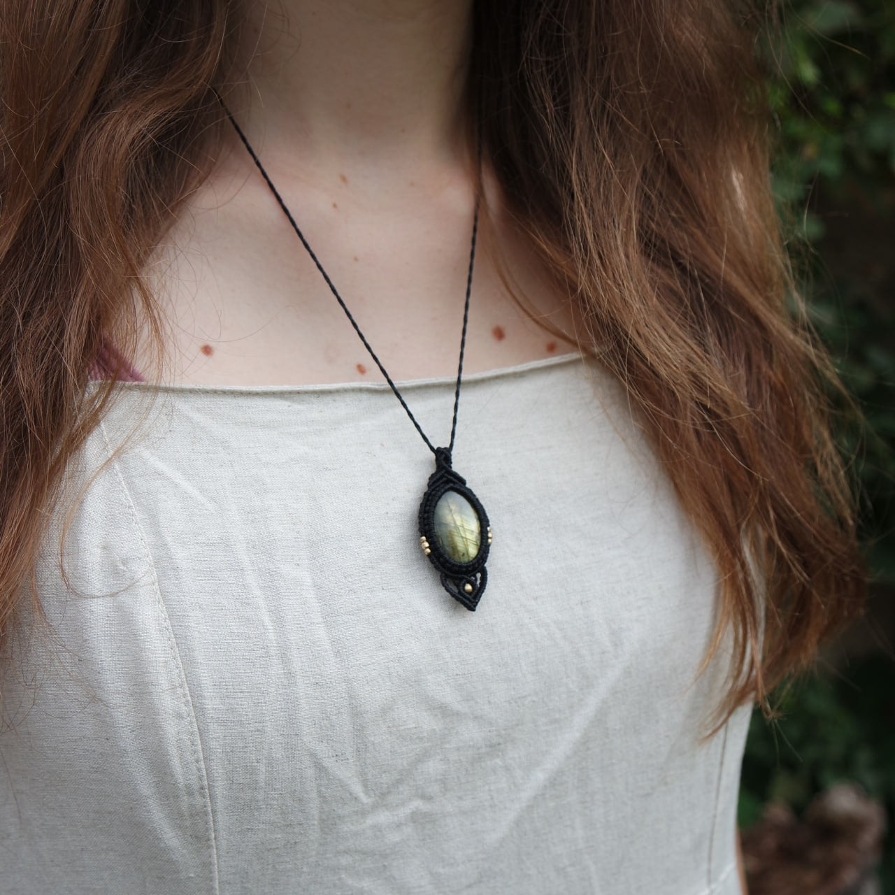 Labradorit Kette