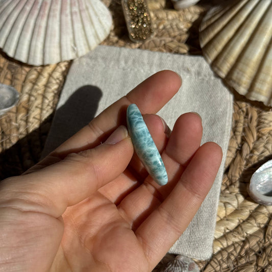 Larimar Cabochon ~ BH61
