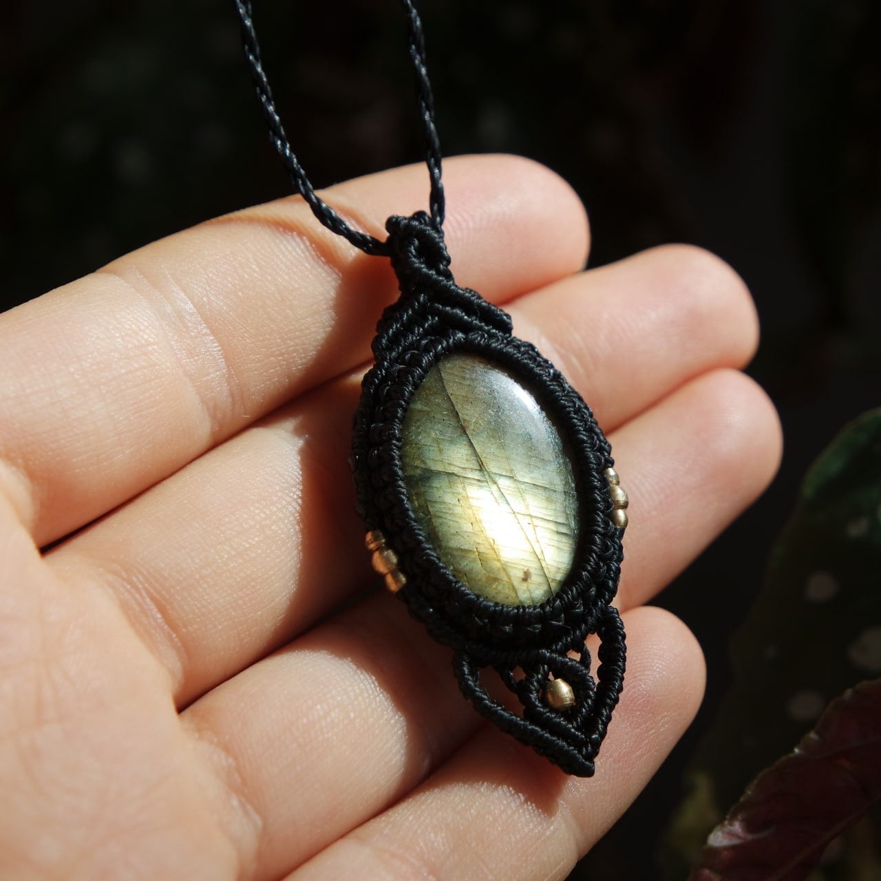 Labradorit Kette