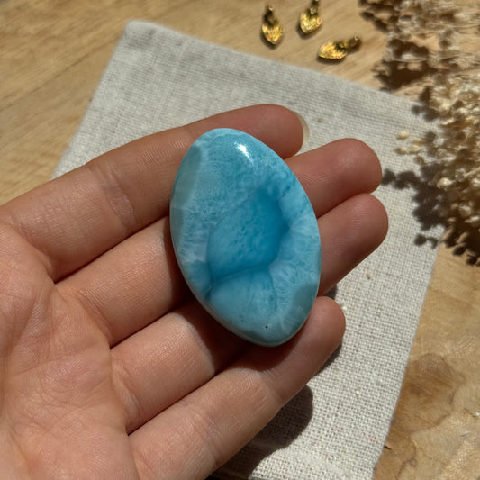 Larimar Cabochon ~ L195