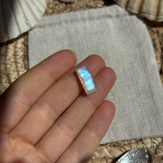 Regenbogen Mondstein /Weißer Labradorit ~ 9TB