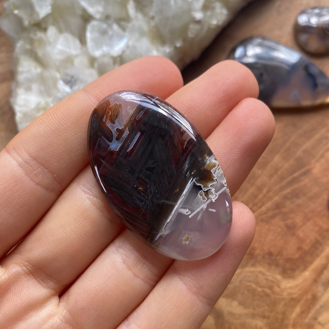 Stick Achat Cabochon AE