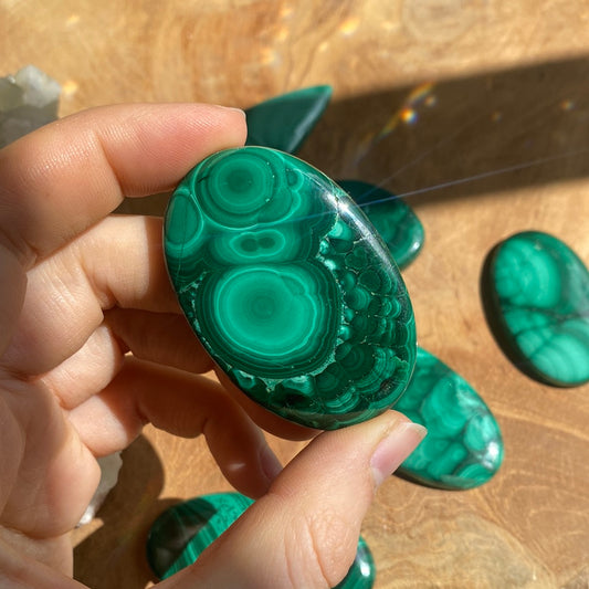 Malachit Cabochon ~ AA