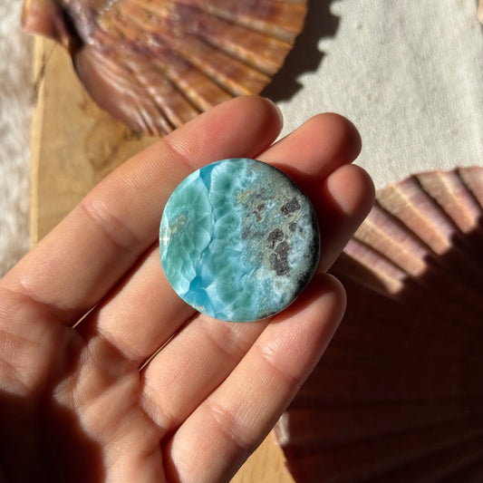 Larimar Scheibe ~ 50CL
