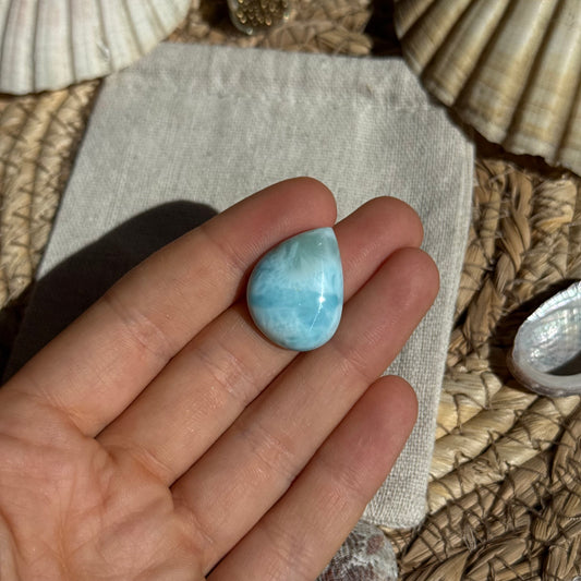 Larimar Cabochon ~ BD26