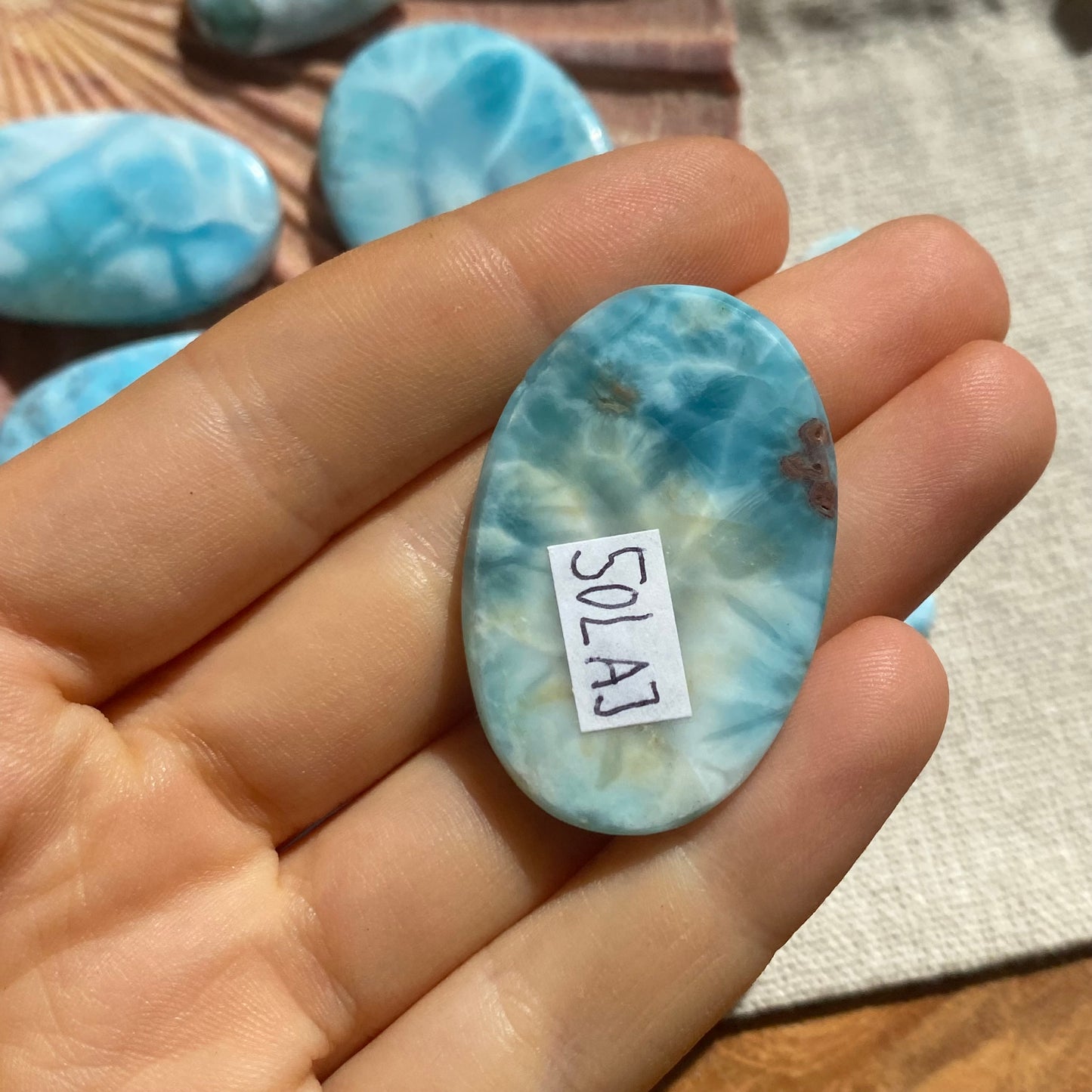 Larimar Cabochon ~ 50LAJ