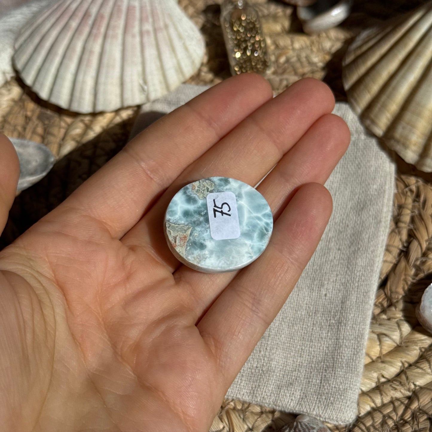 Larimar Cabochon ~ BF75