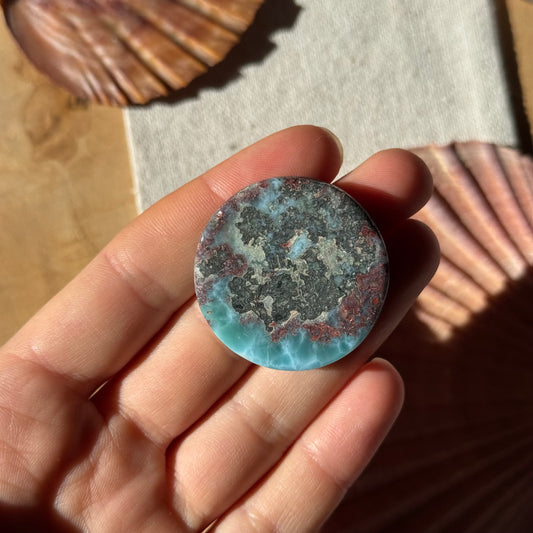 Larimar Scheibe ~ 50C