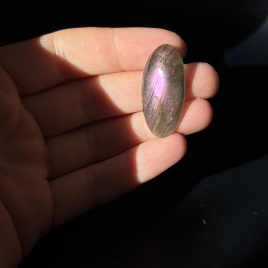 Lila Labradorit Cabochon ~ 14ZD
