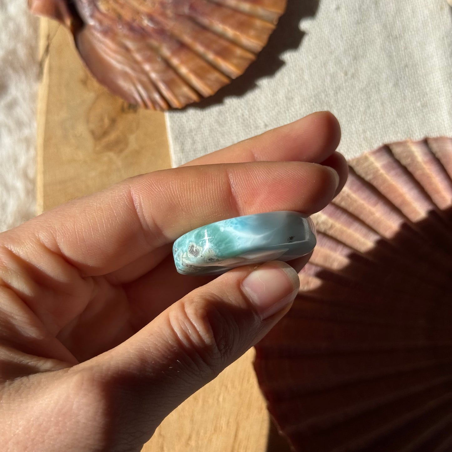 Larimar Scheibe ~ 65LL