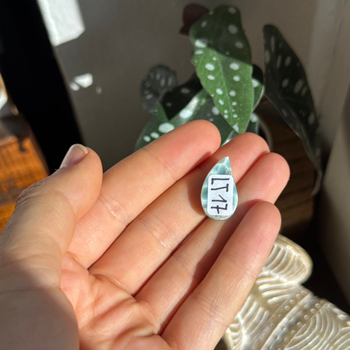 Larimar Cabochon ~ LT17