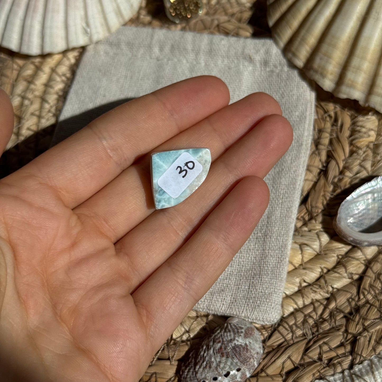 Larimar Cabochon ~ BA30