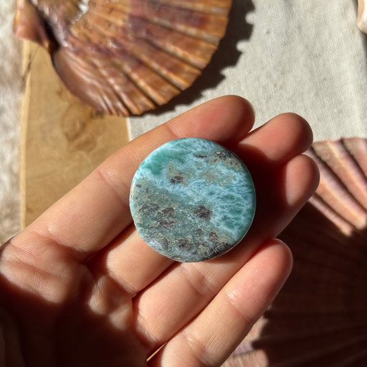 Larimar Scheibe ~ 50CL