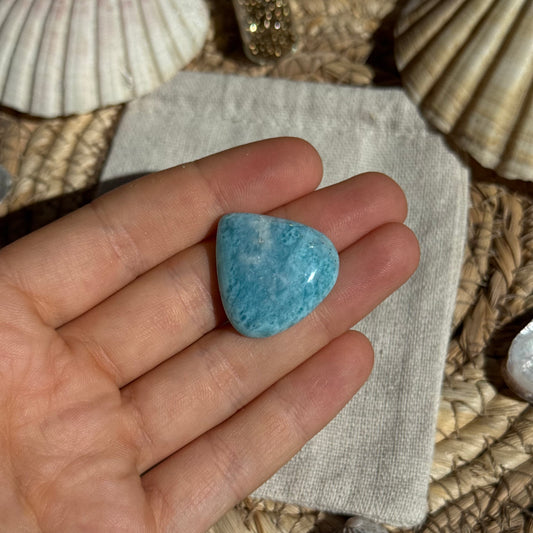 Larimar Cabochon ~ BD38