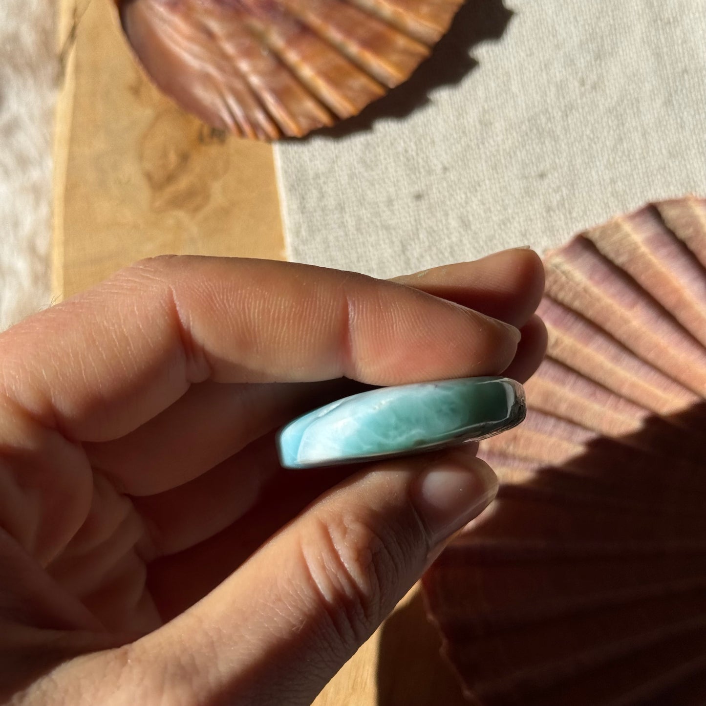 Larimar Scheibe ~ 50L