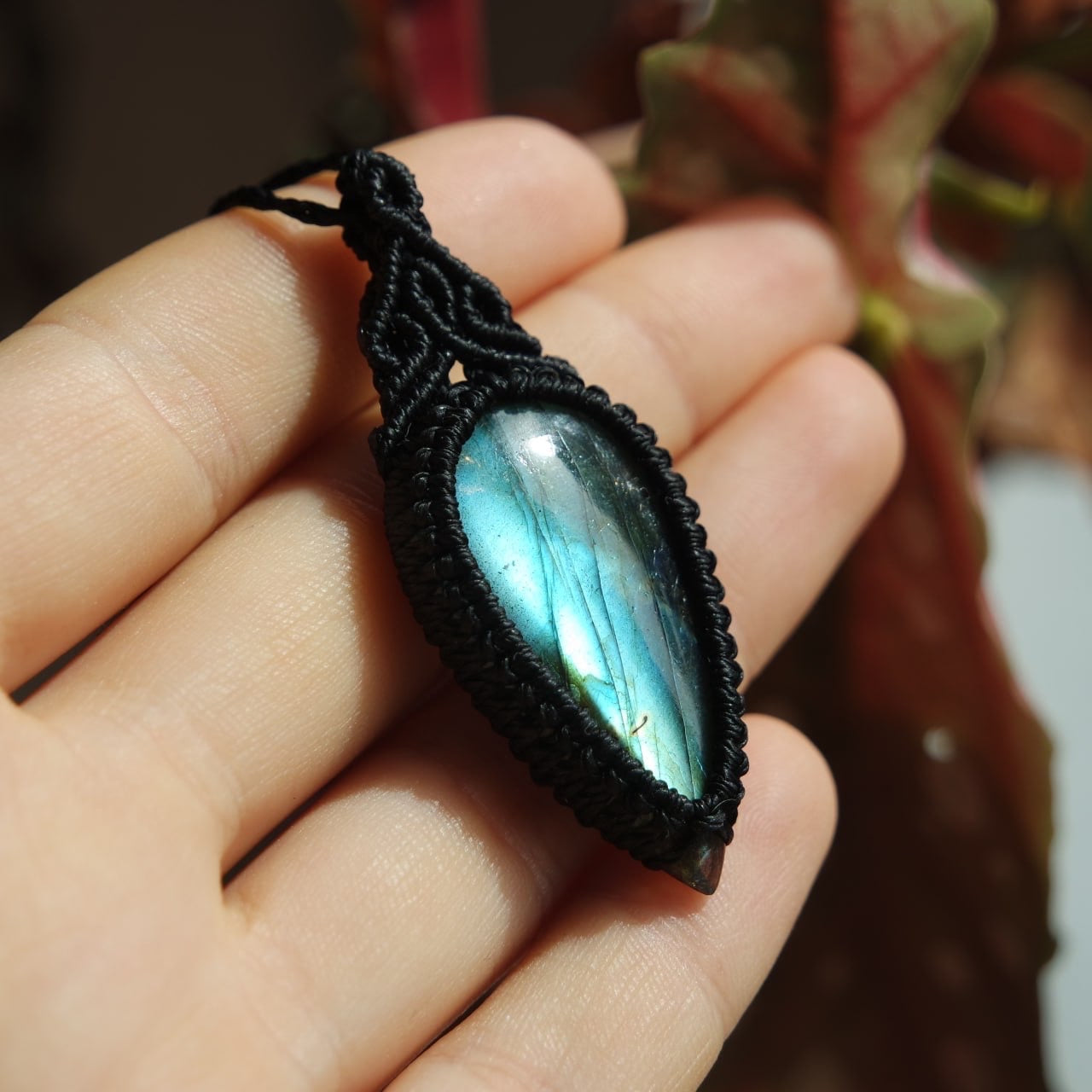 Labradorit Kette