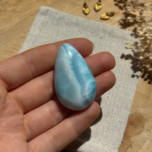 Larimar Cabochon ~ L152