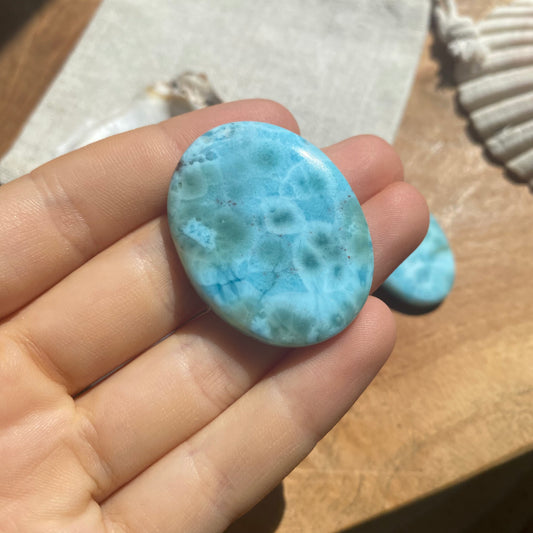 Larimar Cabochon ~ 52LAAD
