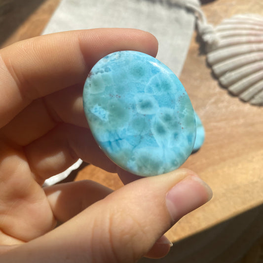 Larimar Cabochon ~ 52LAAD