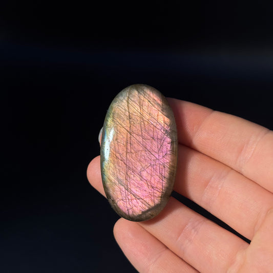 Lila Labradorit Cabochon ~ 46E