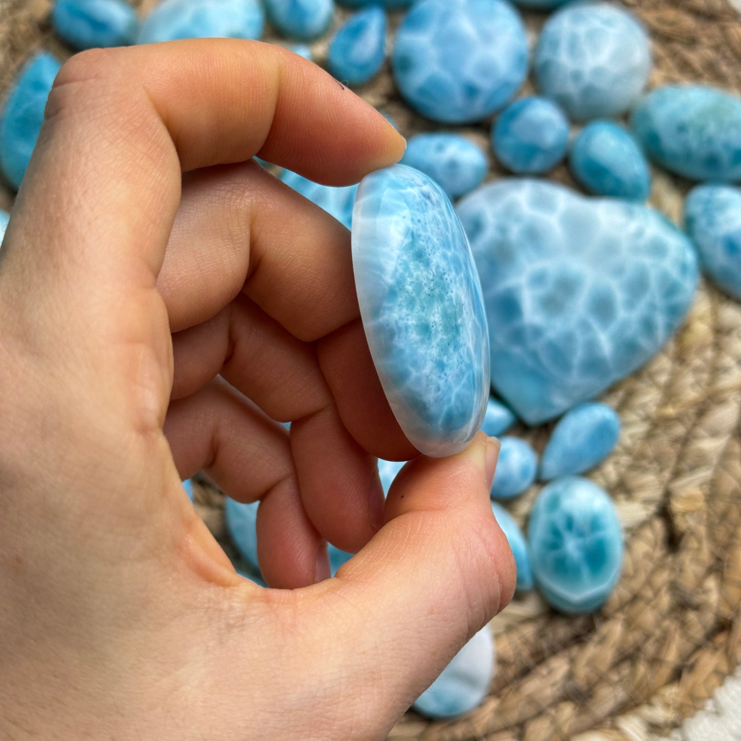 Larimar Cabochon ~ 277