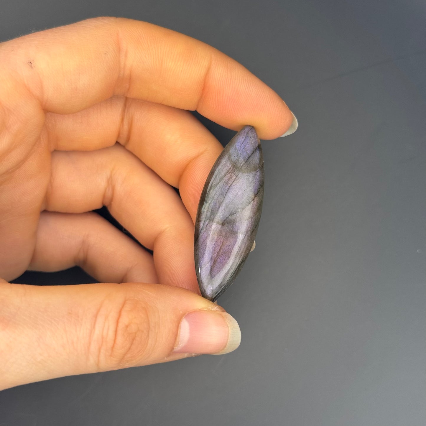 Lila Labradorit Cabochon ~ 18U