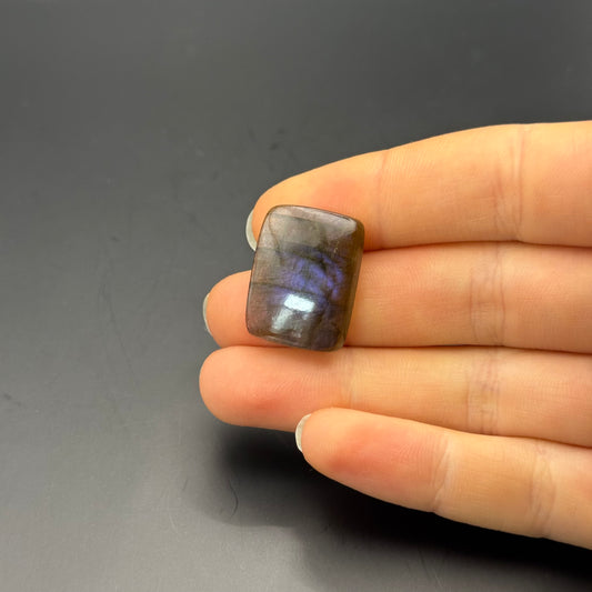 Lila Labradorit Cabochon ~ 10R