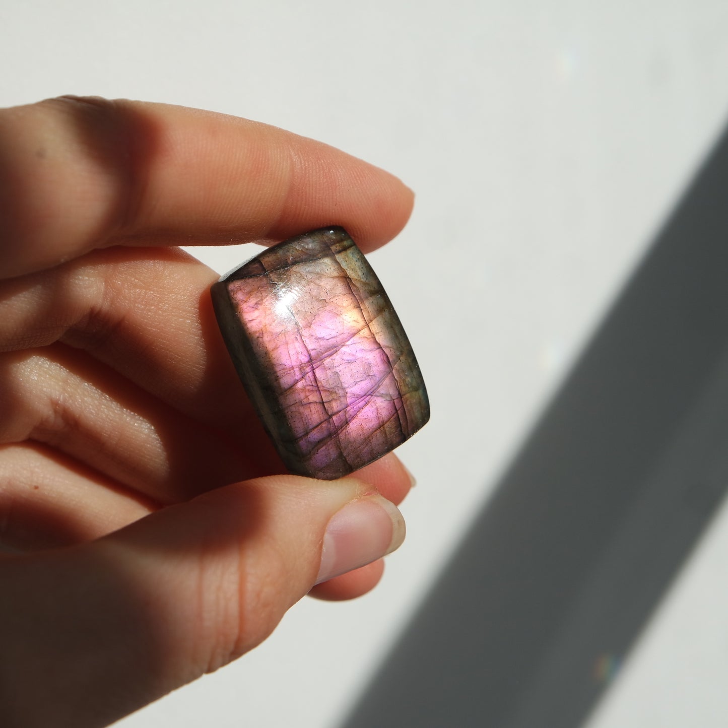Lila Labradorit Cabochon ~ 21XM