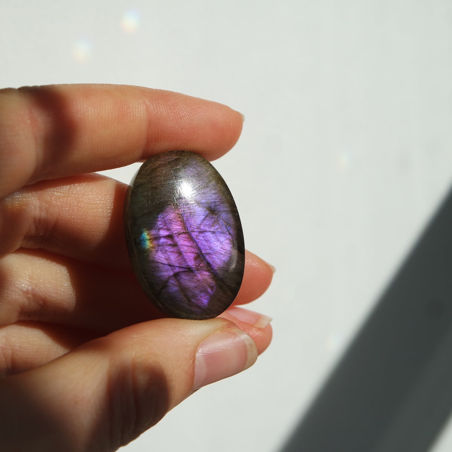 Lila Labradorit Cabochon ~ 21XN