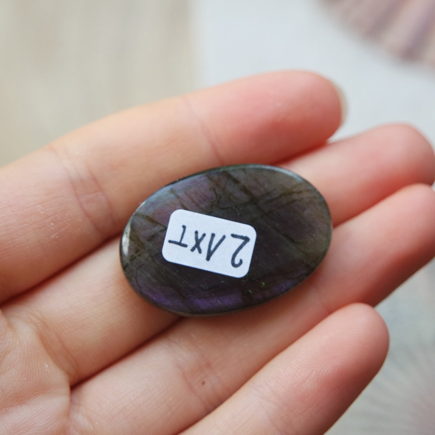 Lila Labradorit Cabochon ~ 21XT