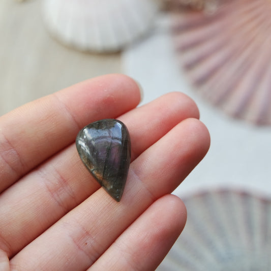 Lila Labradorit Cabochon ~ 10XD